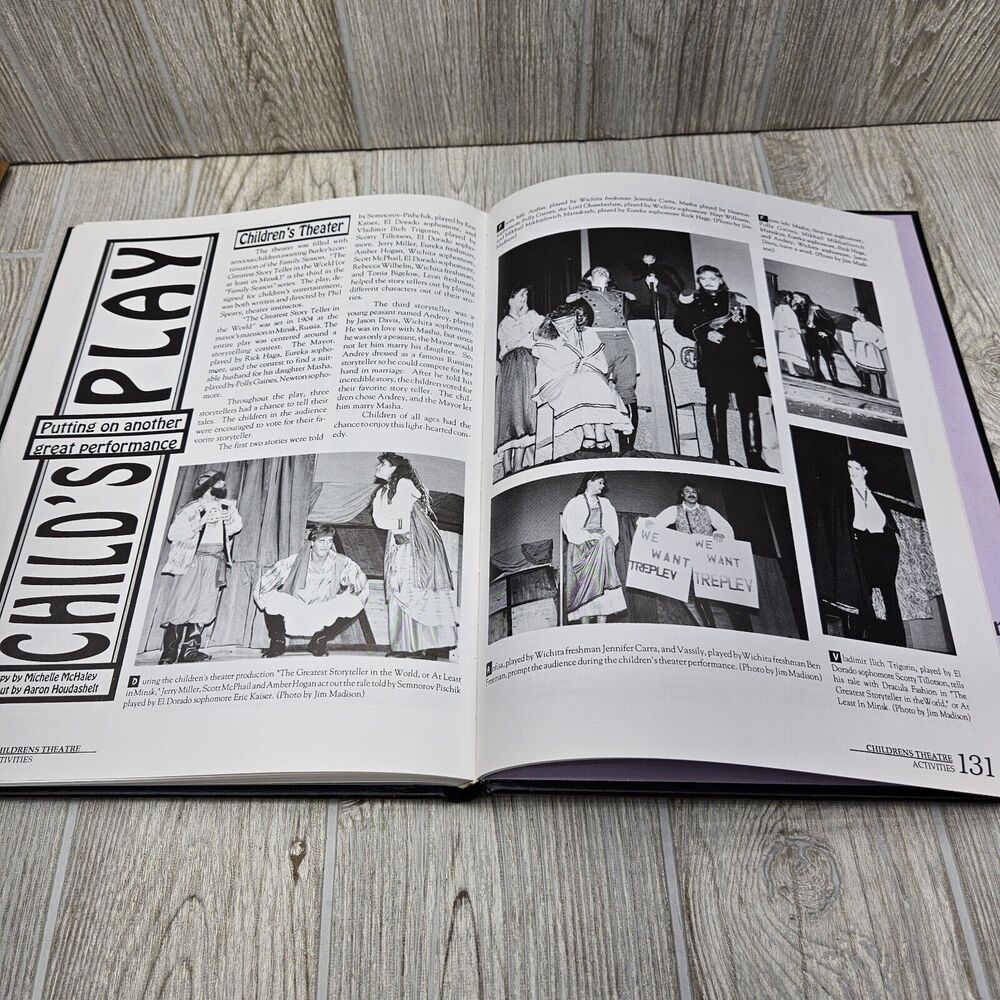 1992 The Grizzly Yearbook Butler County Community Junior College Eldorado Kansas - Picture 8 of 9